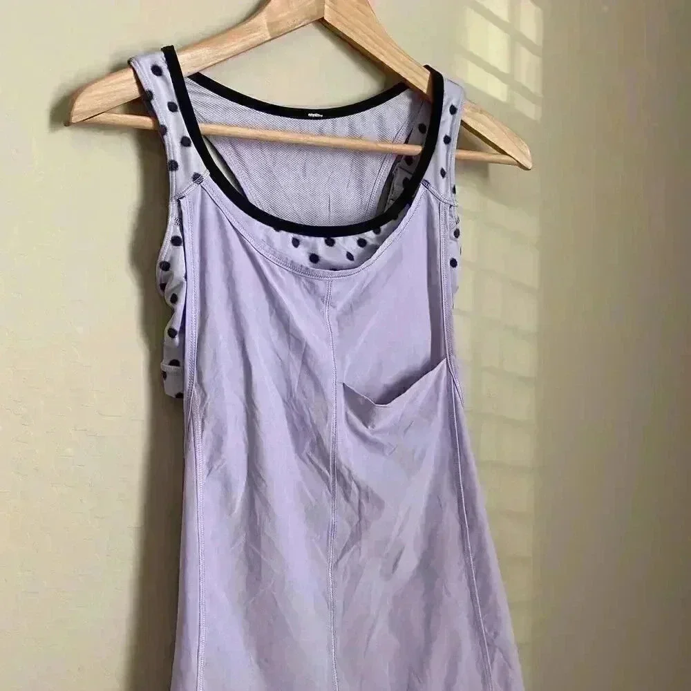 Lululemon‎ Run For Your Money Lilac Tank Size 4
